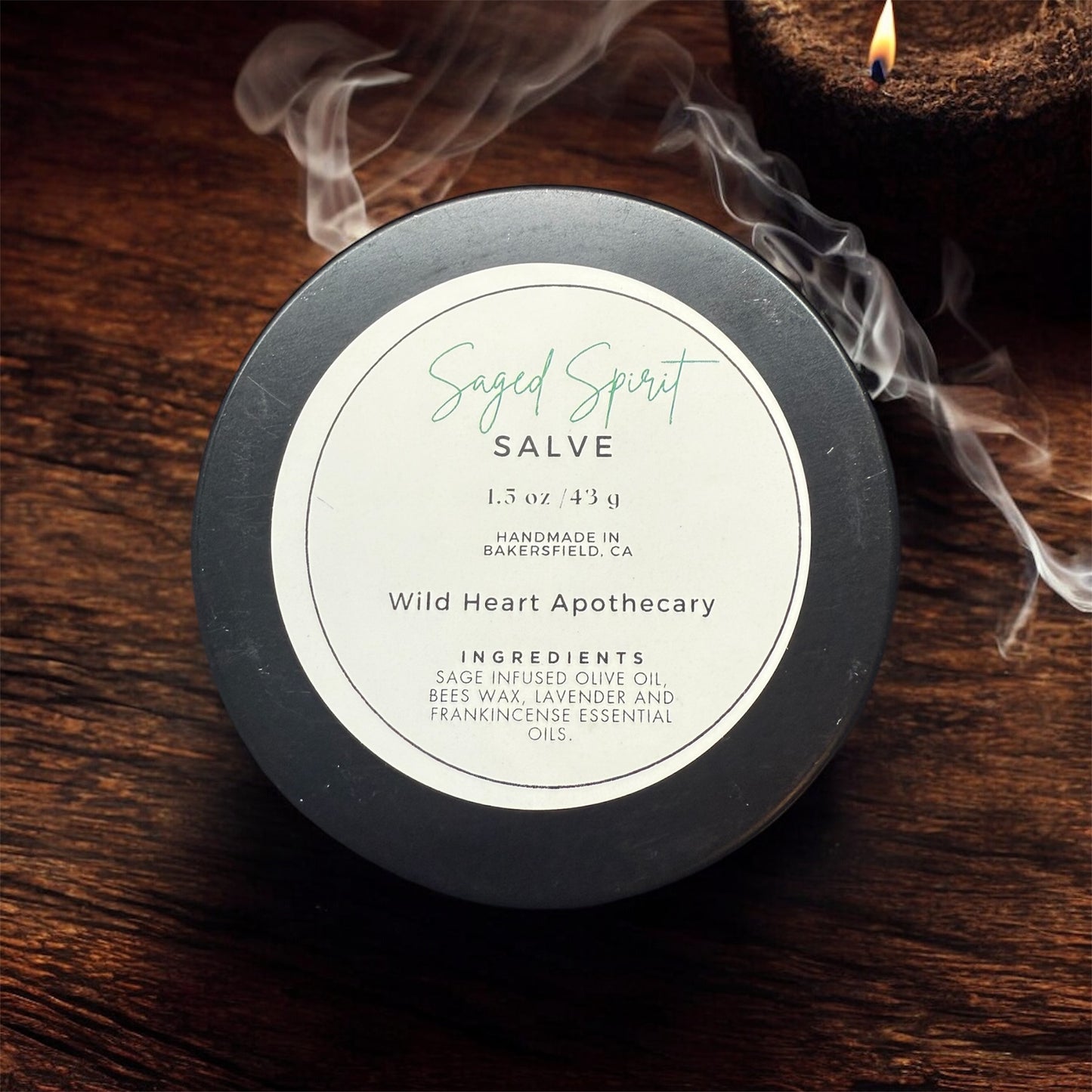 Saged Spirit Salve - Herbal Skin Salve