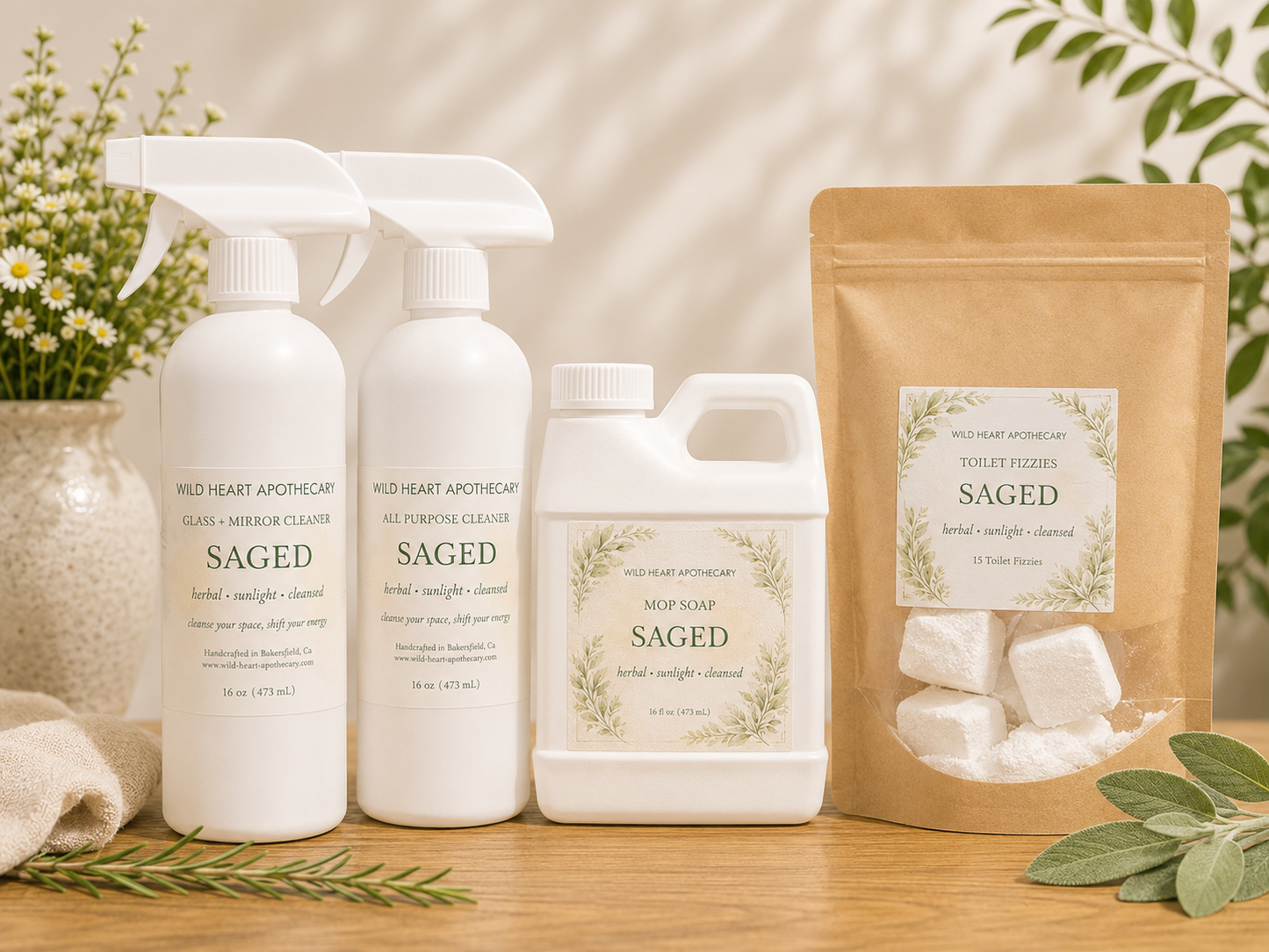 Wild Heart Apothecary Cleansed Collection