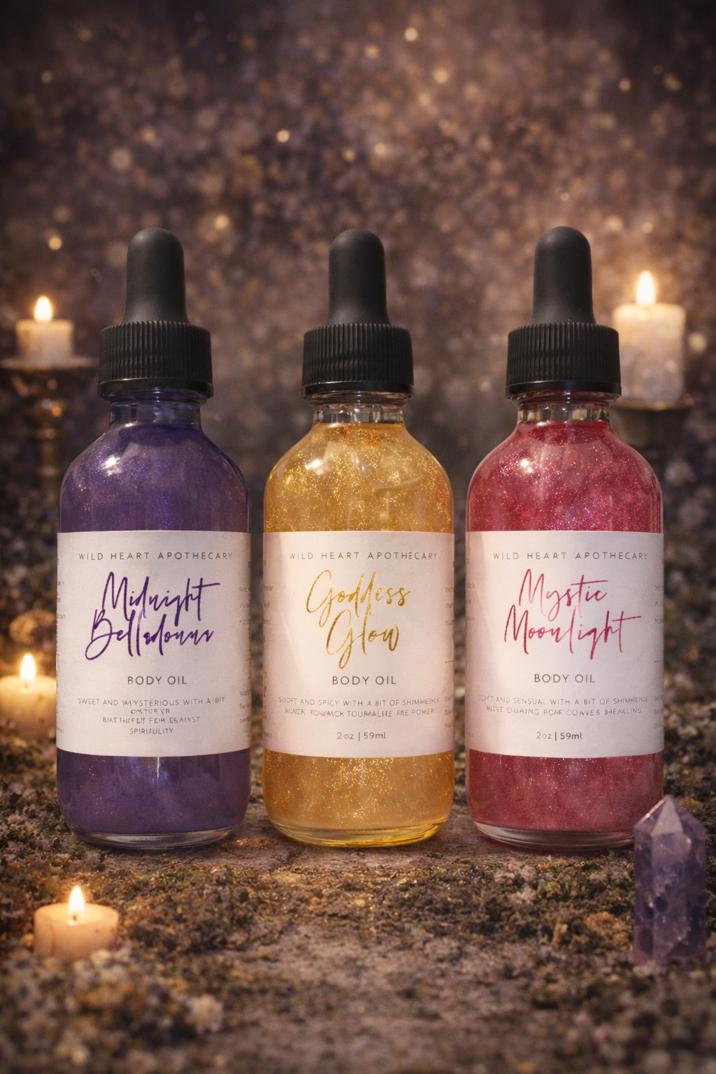 Wild Heart Body Oil - Nourishing Botanical Body Oil