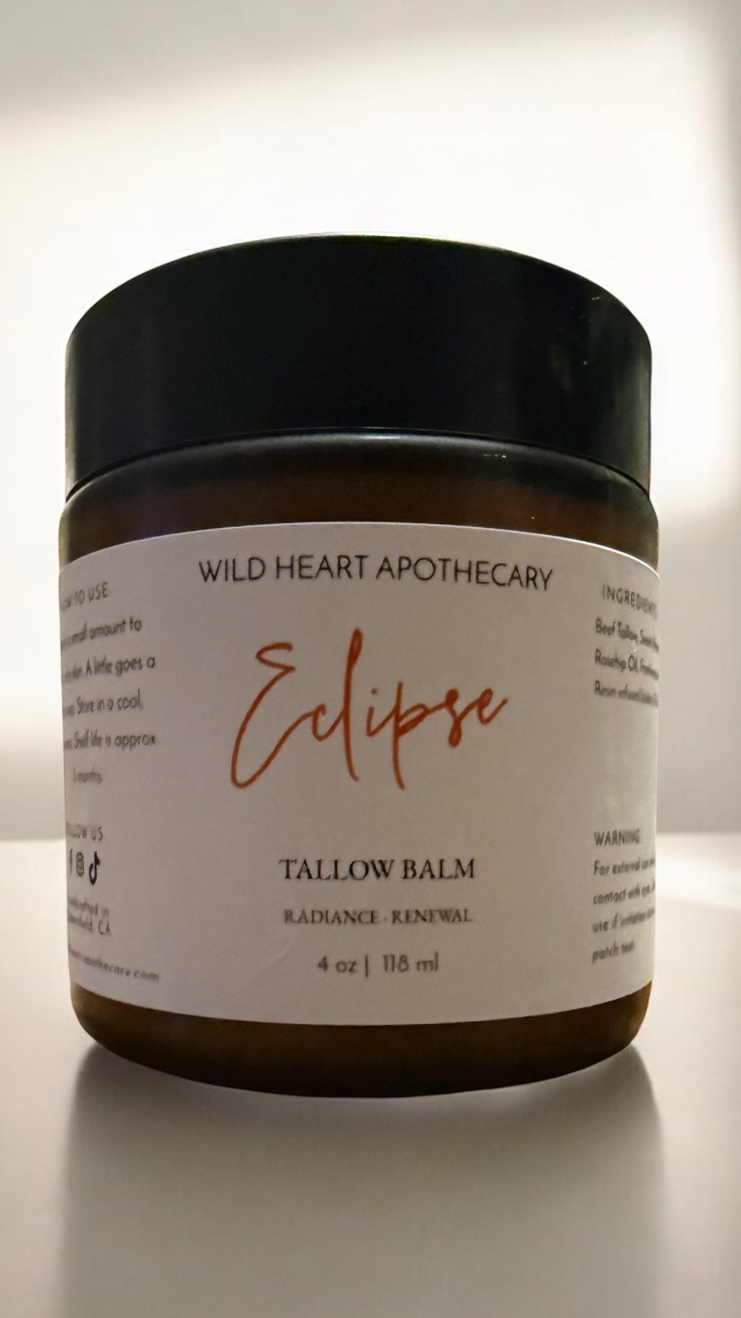 Tallow Balm - Skin Moisturizing Balm