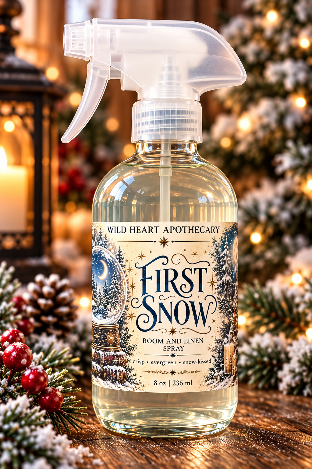 Holiday Magic Room & Linen Spray Collection | Wild Heart Apothecary