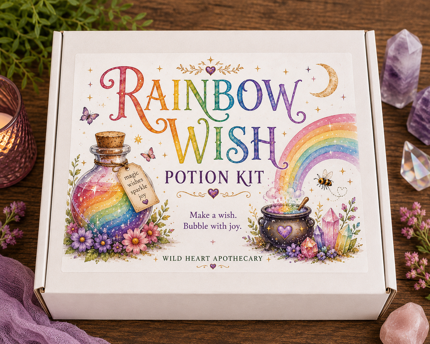 Wild Heart Potion Kit - Children's Potion Sensory Set
