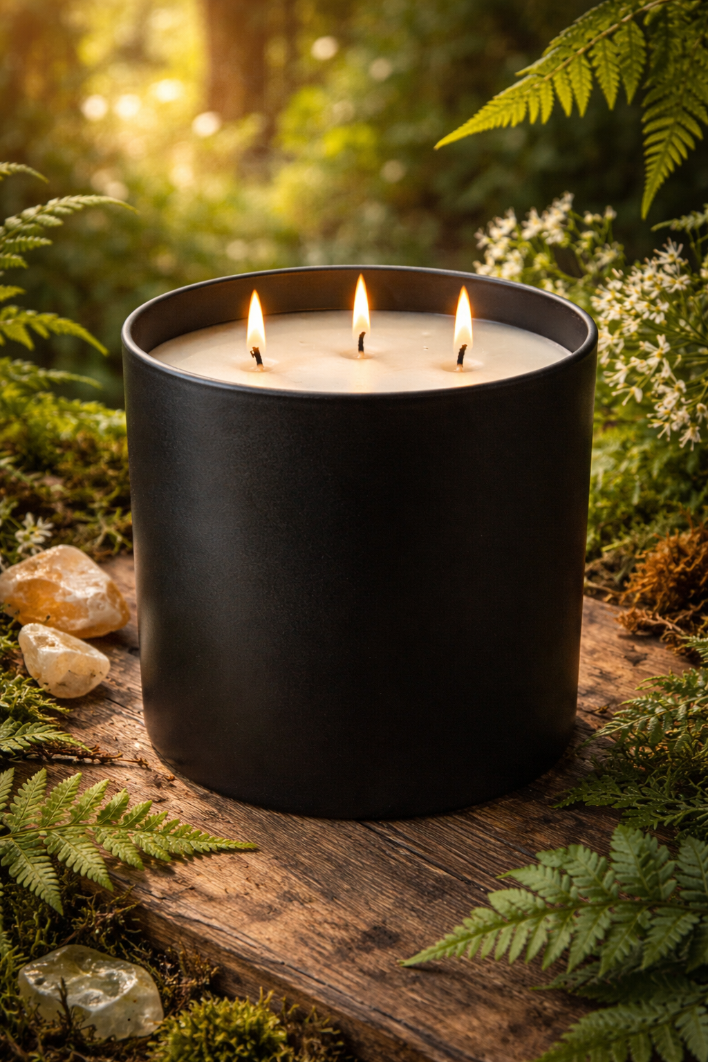Twilight Defense (mosquito repellant soy coconut candle)