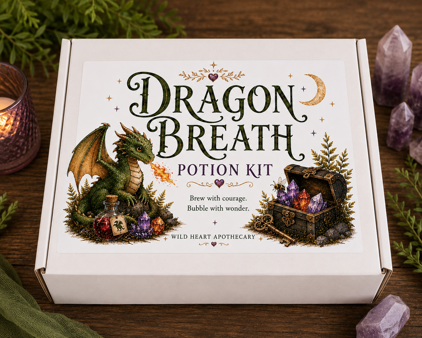 Wild Heart Potion Kit - Children's Potion Sensory Set