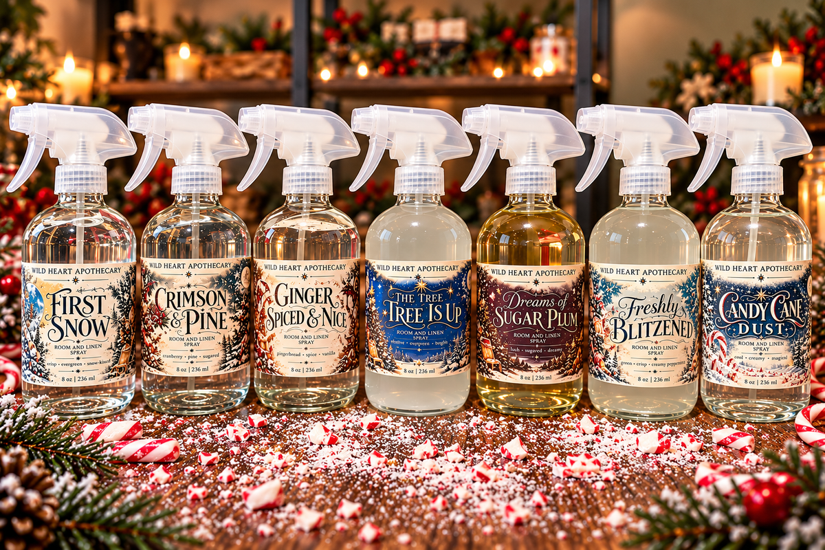 Holiday Magic Room & Linen Spray Collection | Wild Heart Apothecary