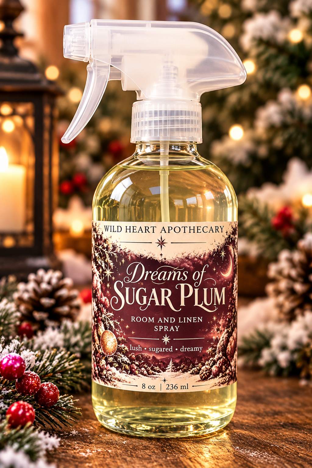 Holiday Magic Room & Linen Spray Collection | Wild Heart Apothecary