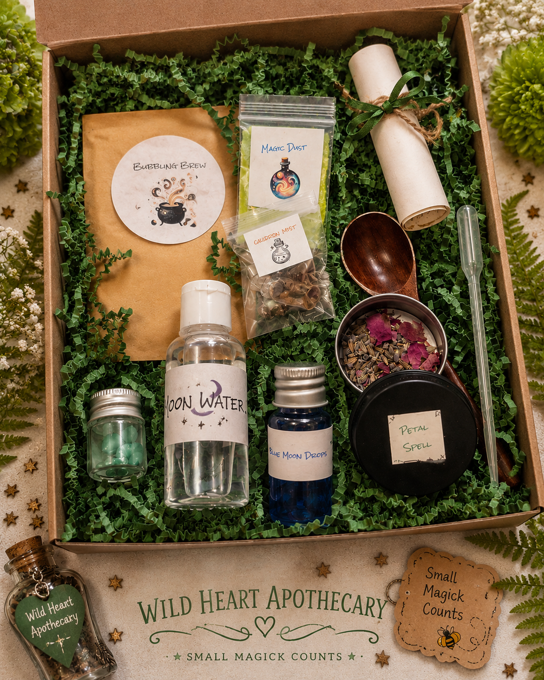Wild Heart Potion Kit - Children's Potion Sensory Set