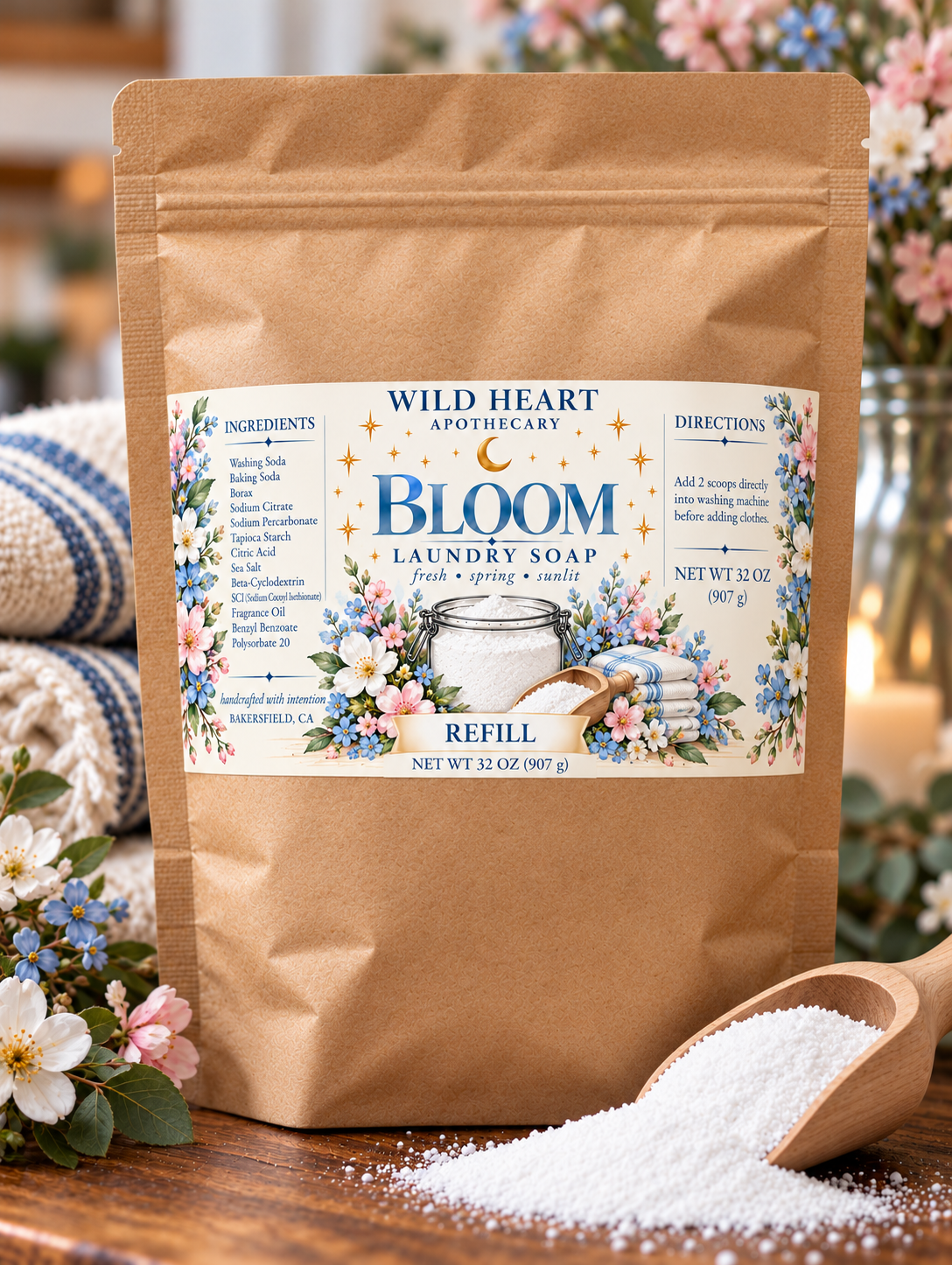 Laundry Soap | Handcrafted Powdered Laundry Detergent