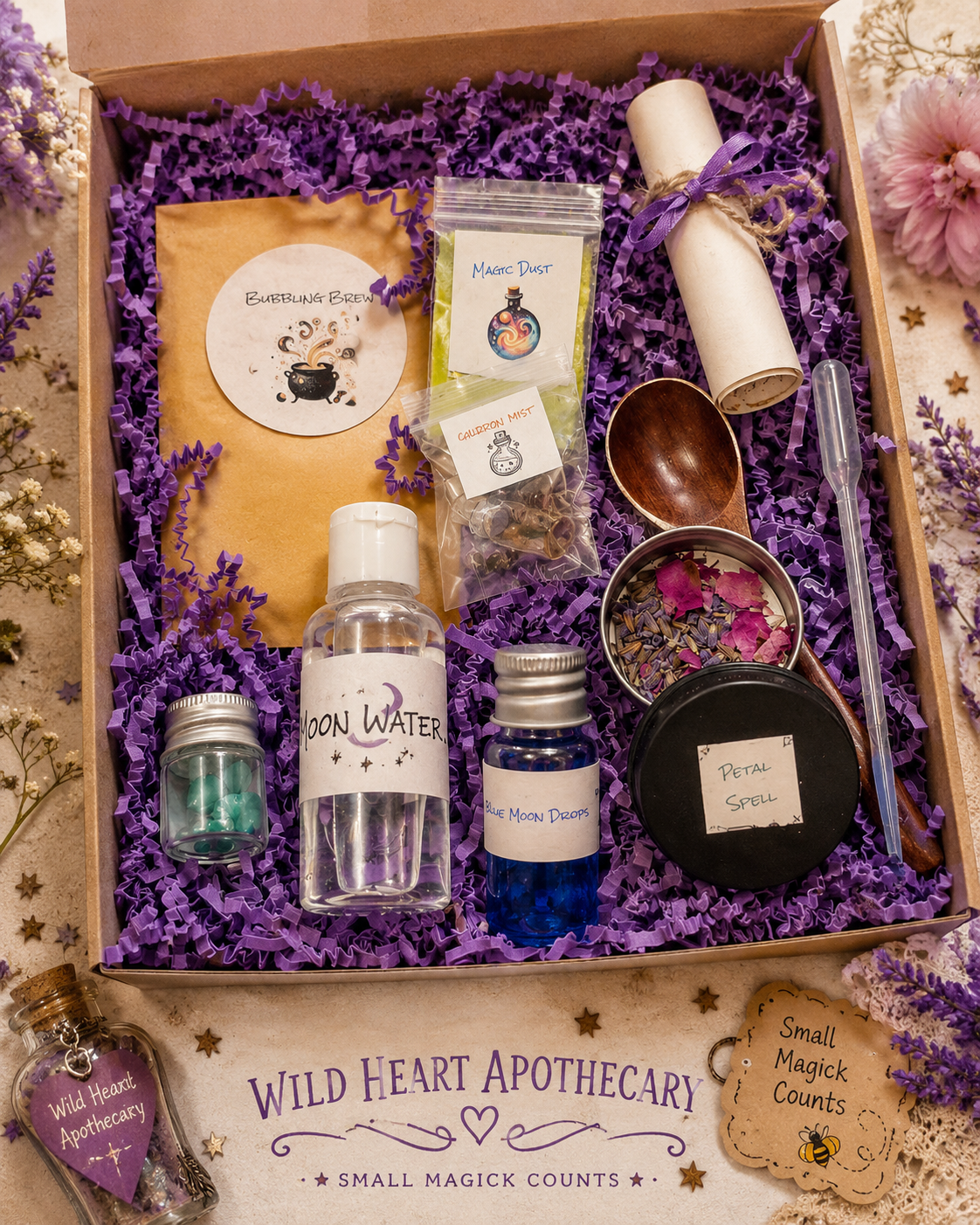 Wild Heart Potion Kit - Children's Potion Sensory Set