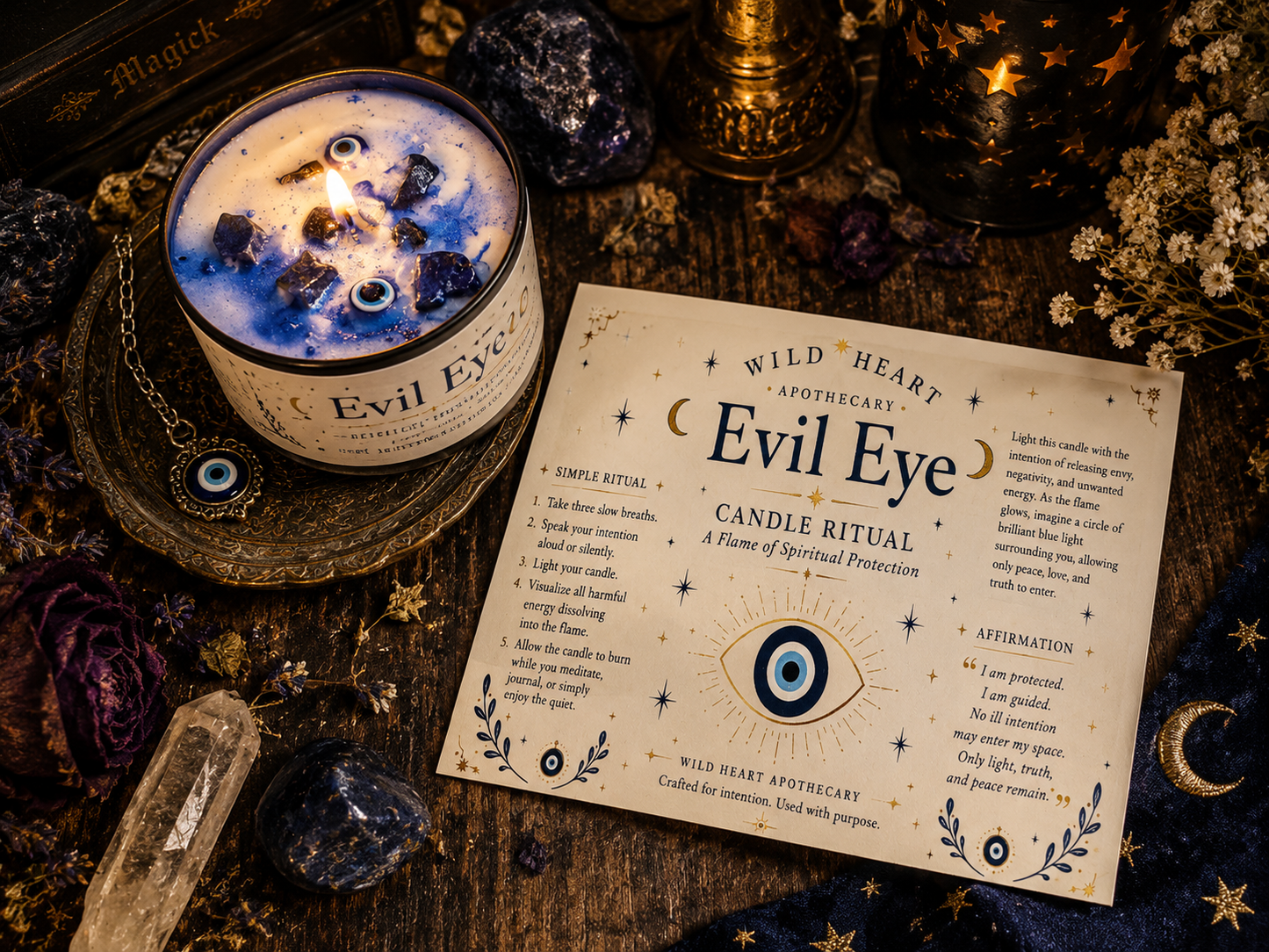 Evil Eye Ritual Candle & Melts