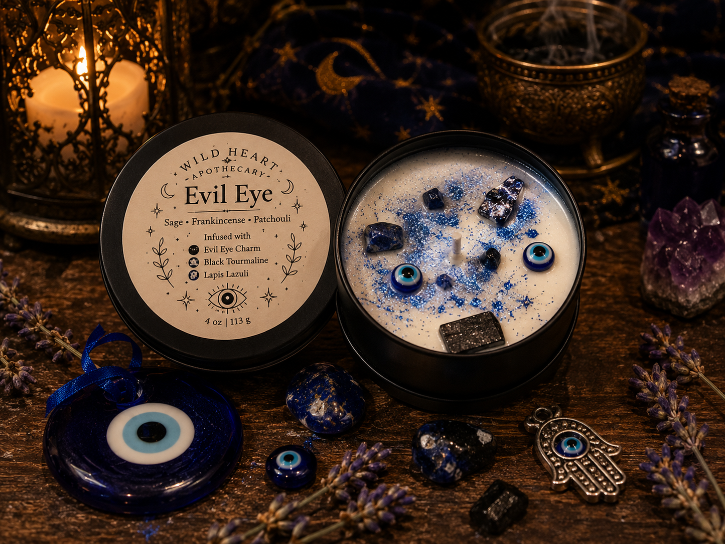 Evil Eye Ritual Candle & Melts