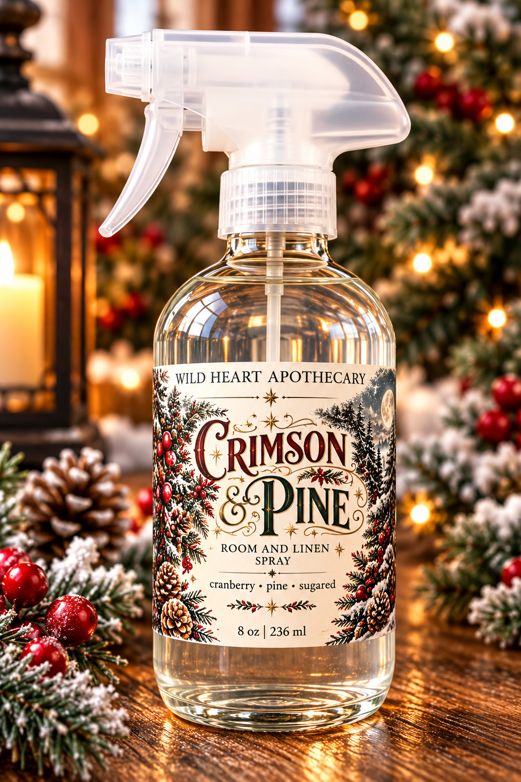 Holiday Magic Room & Linen Spray Collection | Wild Heart Apothecary