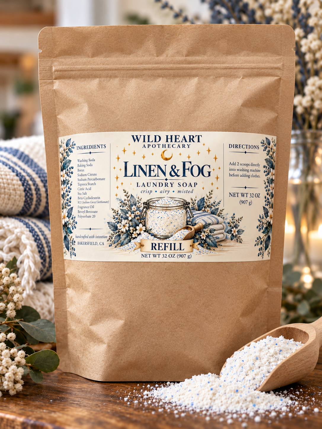 Laundry Soap | Handcrafted Powdered Laundry Detergent