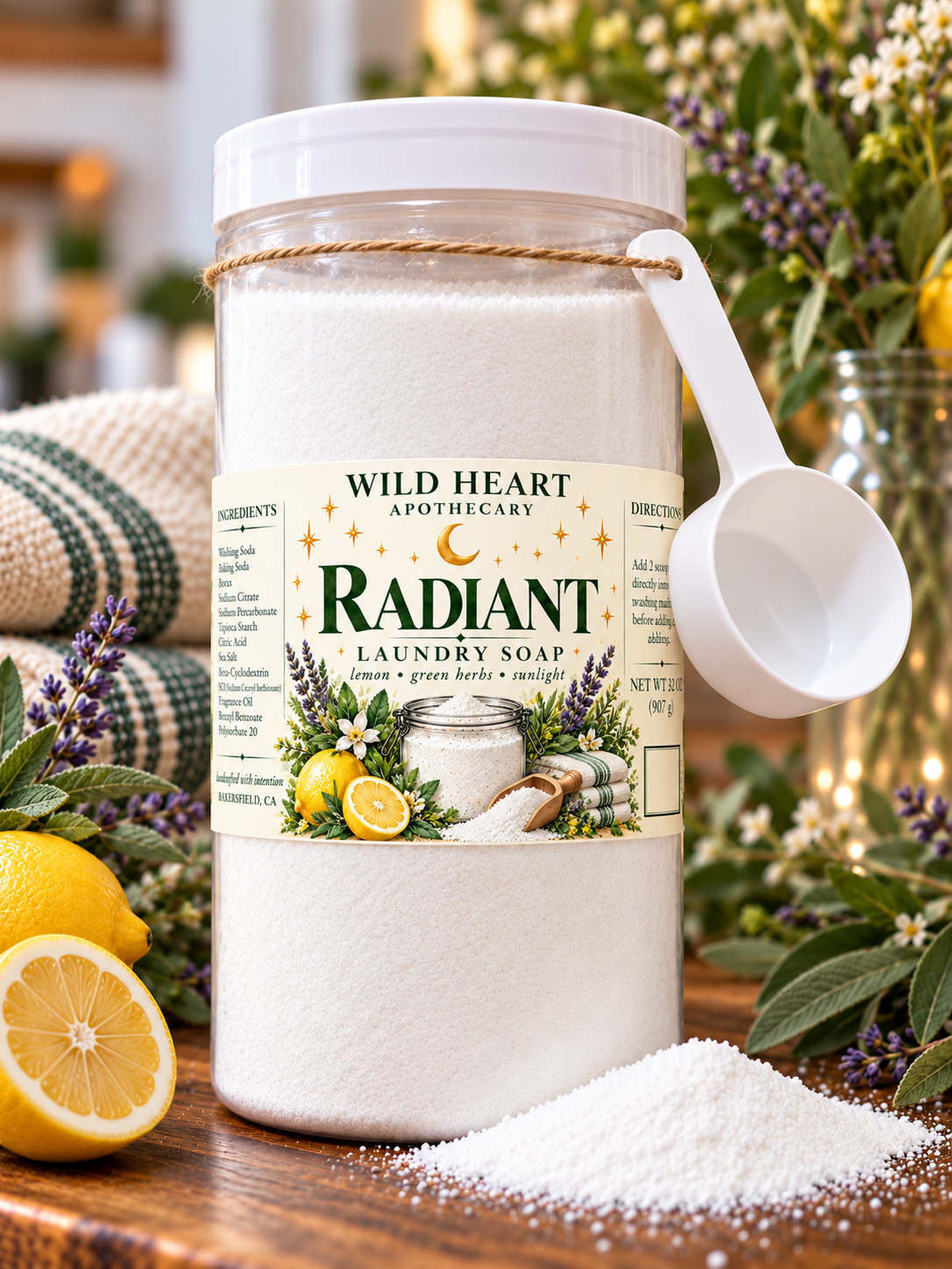 Laundry Soap | Handcrafted Powdered Laundry Detergent