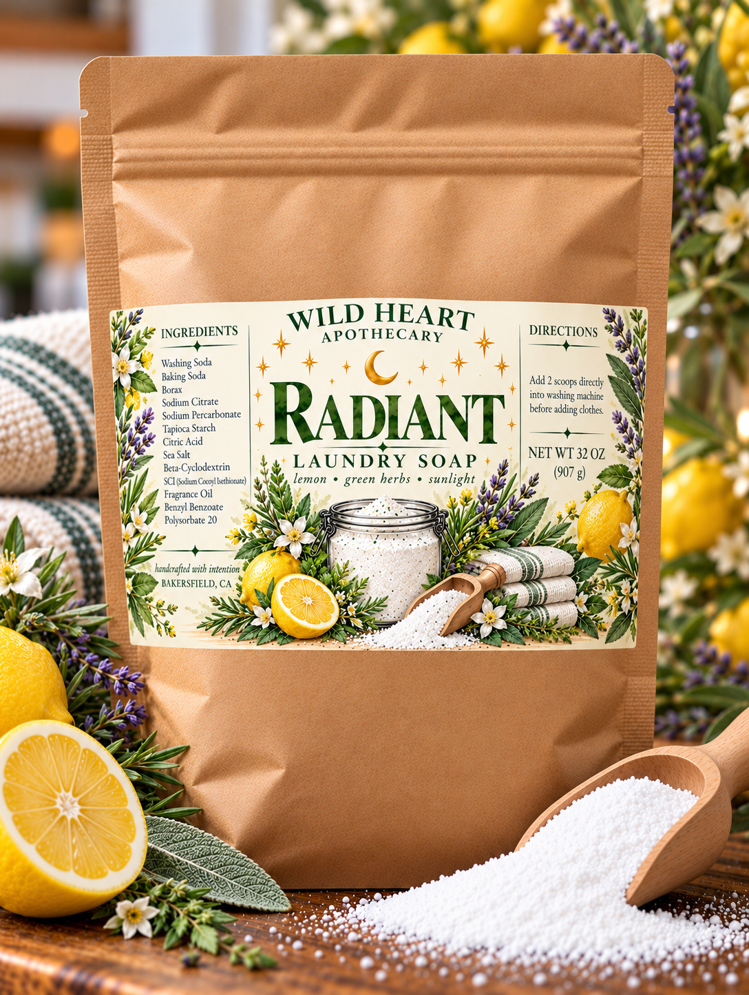 Laundry Soap | Handcrafted Powdered Laundry Detergent