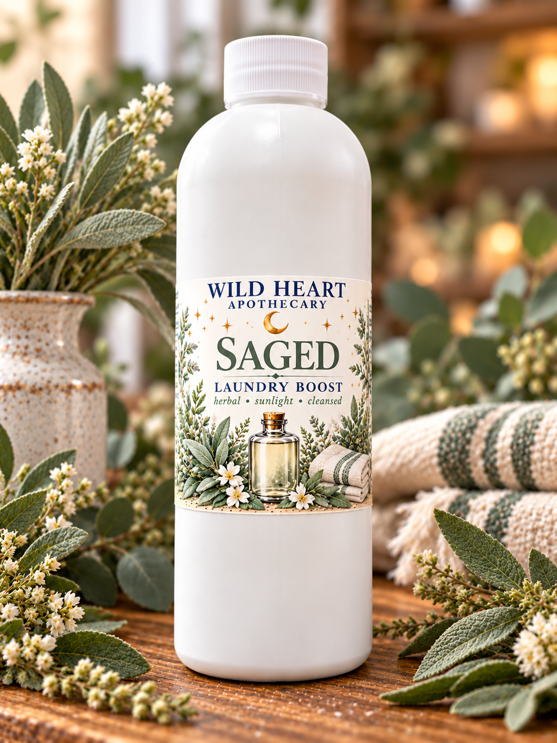 Laundry Boost | Liquid Laundry Fragrance Enhancer | Wild Heart Apothecary