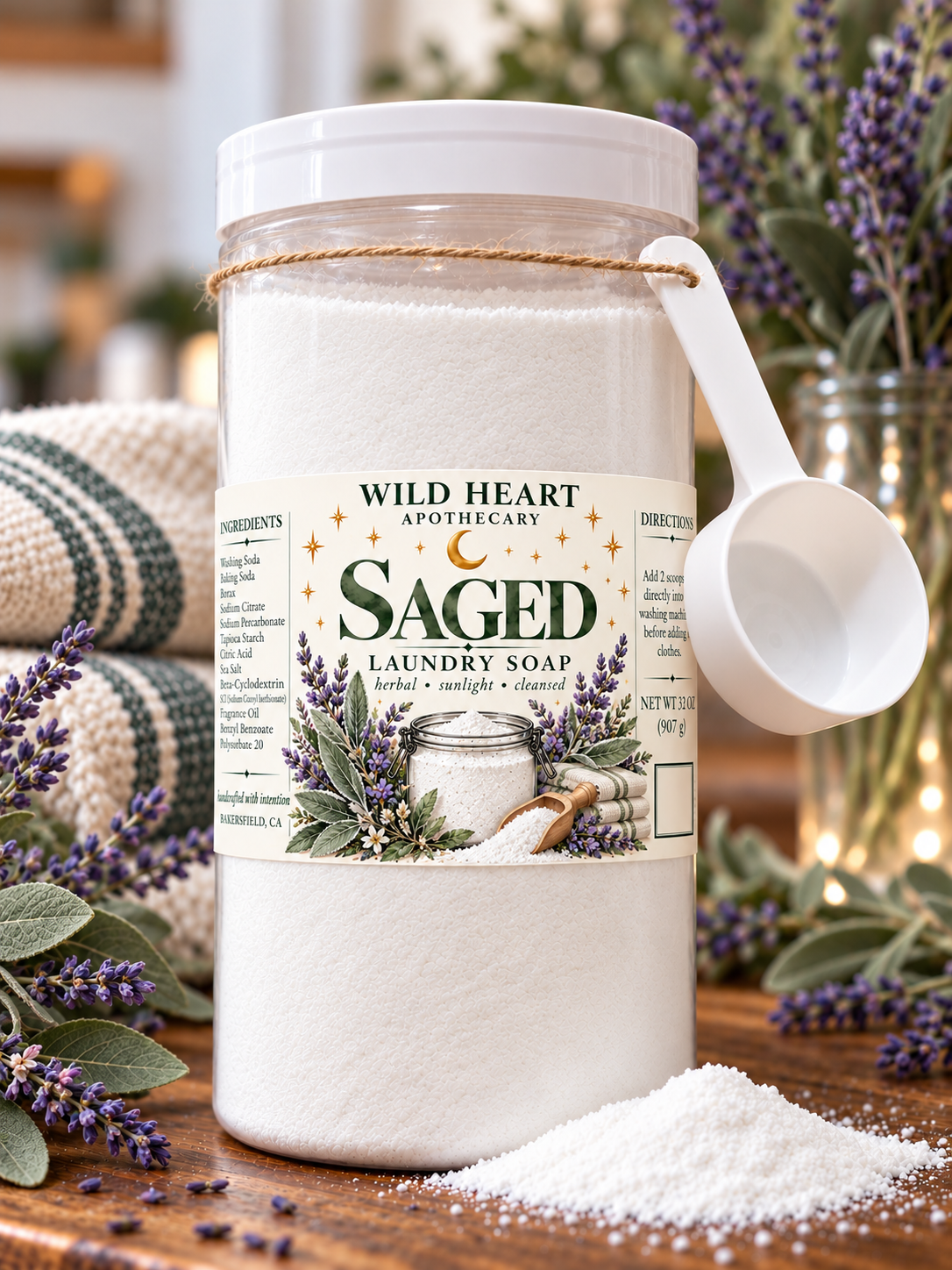 Laundry Soap | Handcrafted Powdered Laundry Detergent