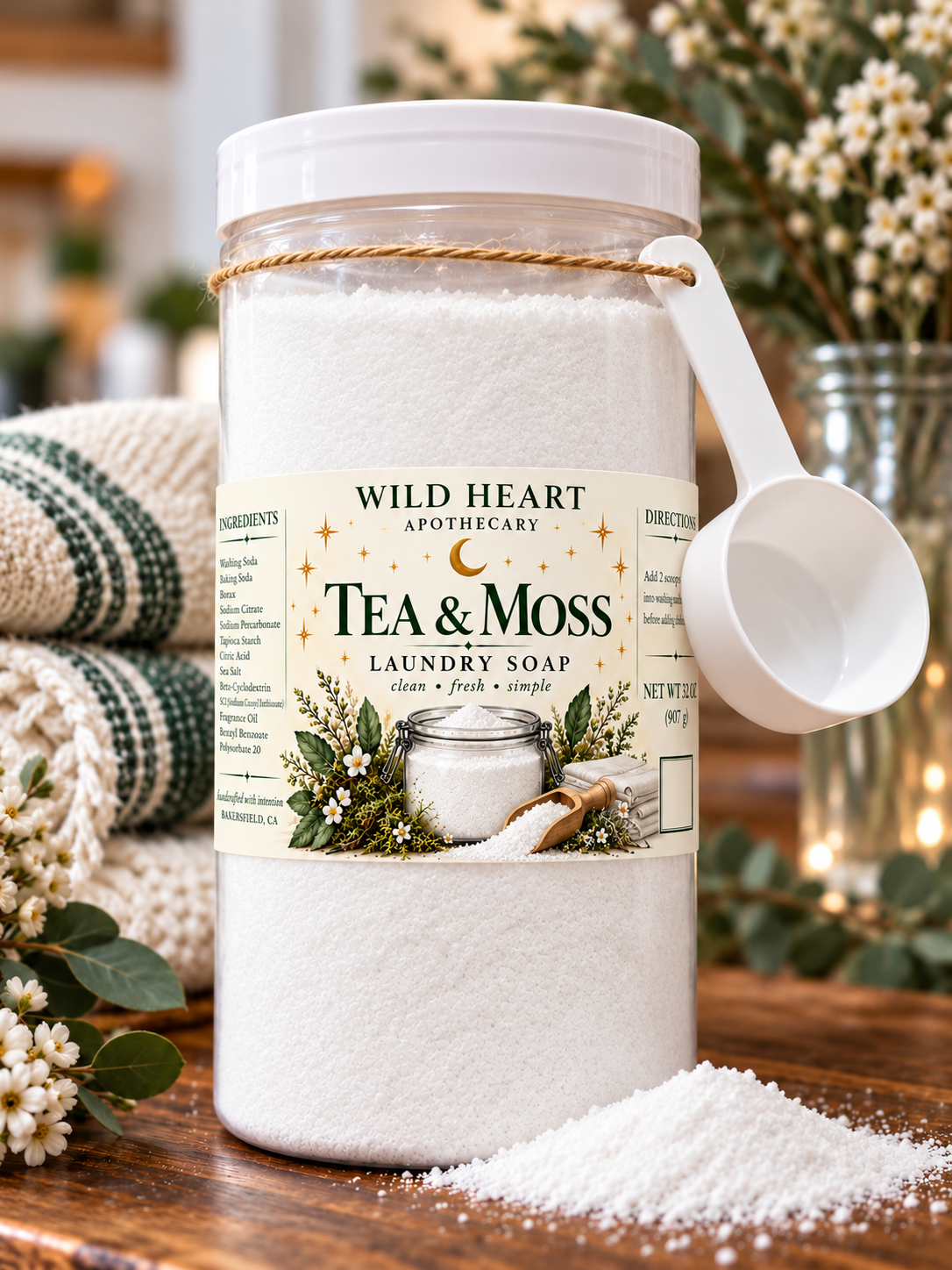 Laundry Soap | Handcrafted Powdered Laundry Detergent